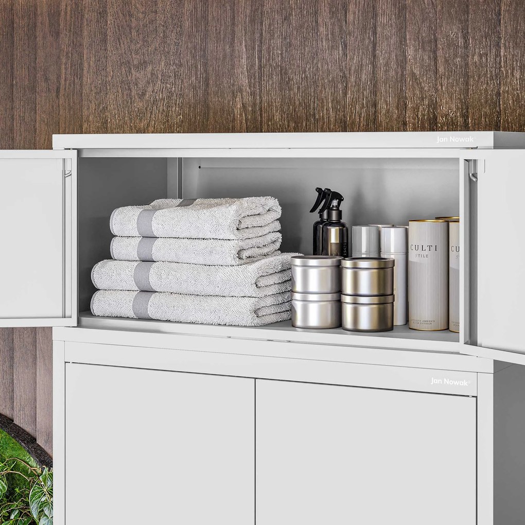 Nadstavba na skriňu EWA Compact 800 x 380 x 400 mm, sivá