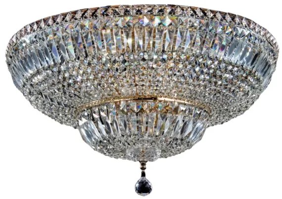 Maytoni DIA100-CL-16-G - Stropné svietidlo BASFOR 16xE14/60W/230V zlatá