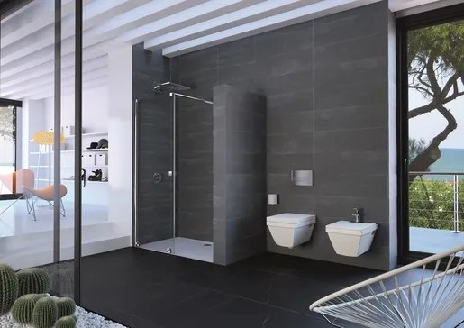Hüppe Xtensa sprchové dvere walk-in / dveře 110 cm xn110l HUPPEXN110L