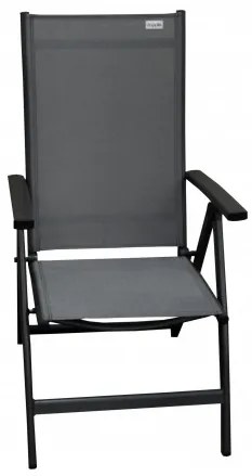 Doppler ACTIVE káro - záhradné polohovacie kreslo