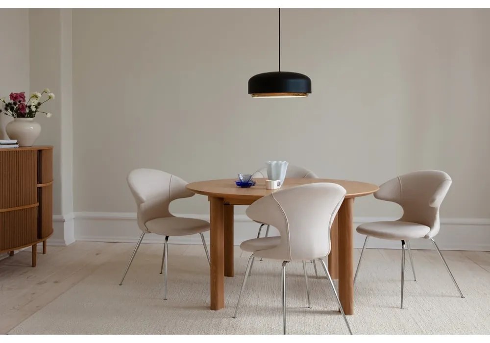 Čierne LED závesné svietidlo s kovovým tienidlom ø 40 cm Hazel medium – UMAGE