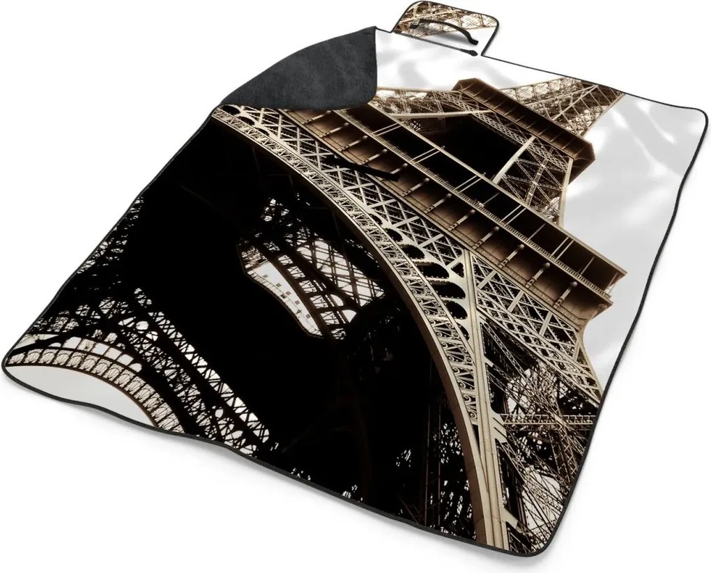 Sablio Plážová deka Eiffel Tower 6: 200x140 cm