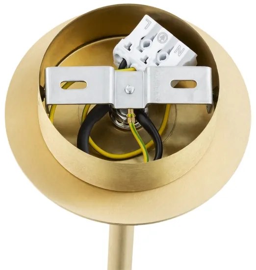 Argon 6307 - Luster na tyči PALOMA 3xE14/7W/230V zlatá/biela