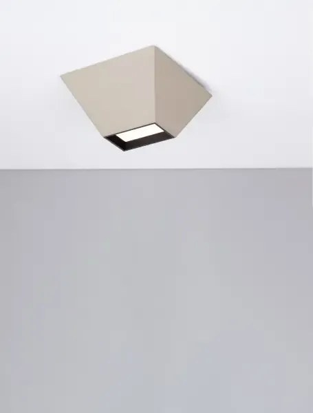 LED béžové moderné stropné svietidlo Utopia