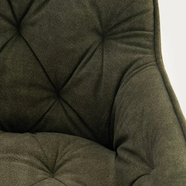 Jedálenská stolička FUSSY zelená 765841