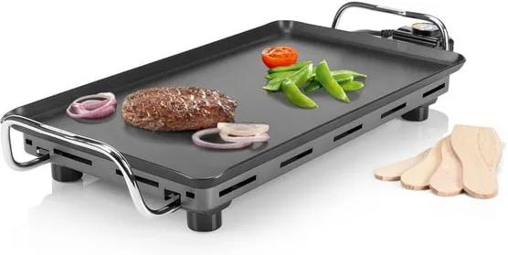 Čierny elektrický stolový gril Princess Chef Pro, príkon 2000W