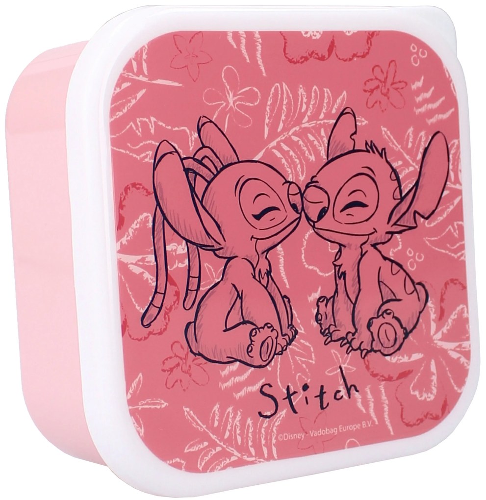 Olovrantové boxy Lilo a Stitch - sada 3 ks