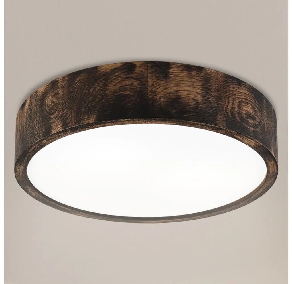 Brilagi - Stropné svietidlo CARVALHO SMOKEY 2xE27/60W/230V dub pr. 37,5 cm