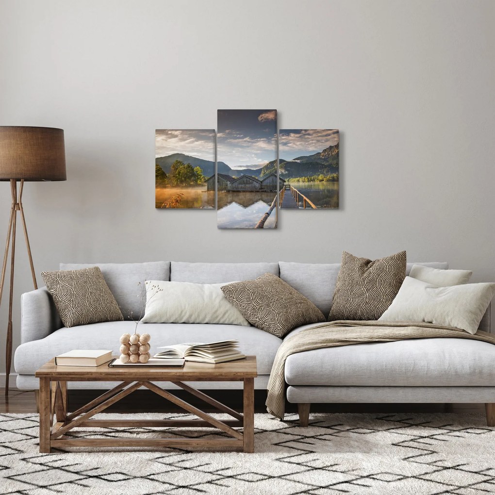 Obraz jazera (90x60 cm)