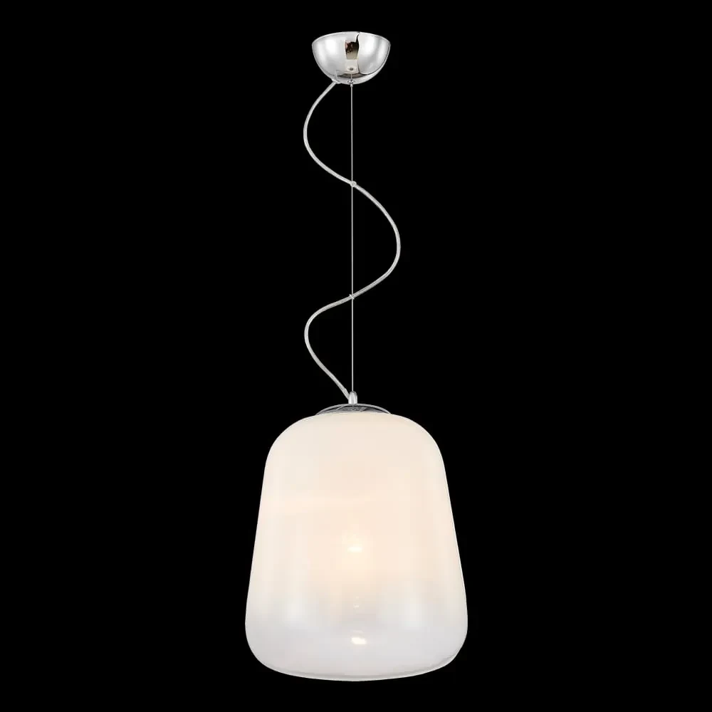Závesné svietidlo LUXERA DOVER  CHROME-WHITE 46079