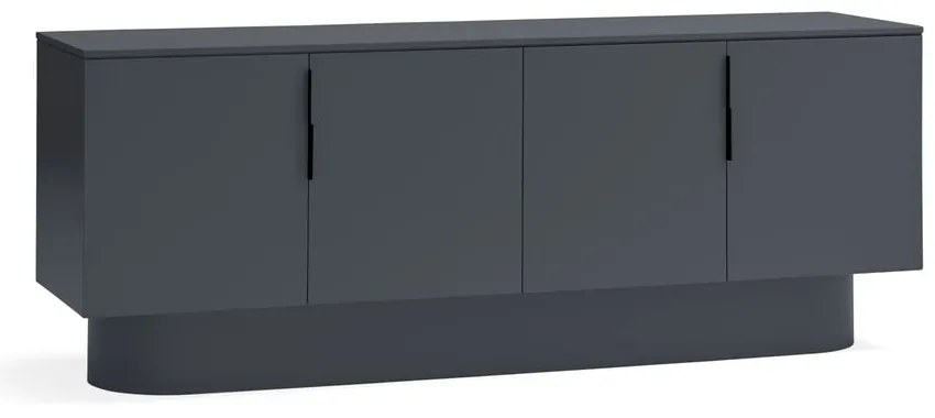 Antracitová komoda 200x77,5 cm Totem – Teulat
