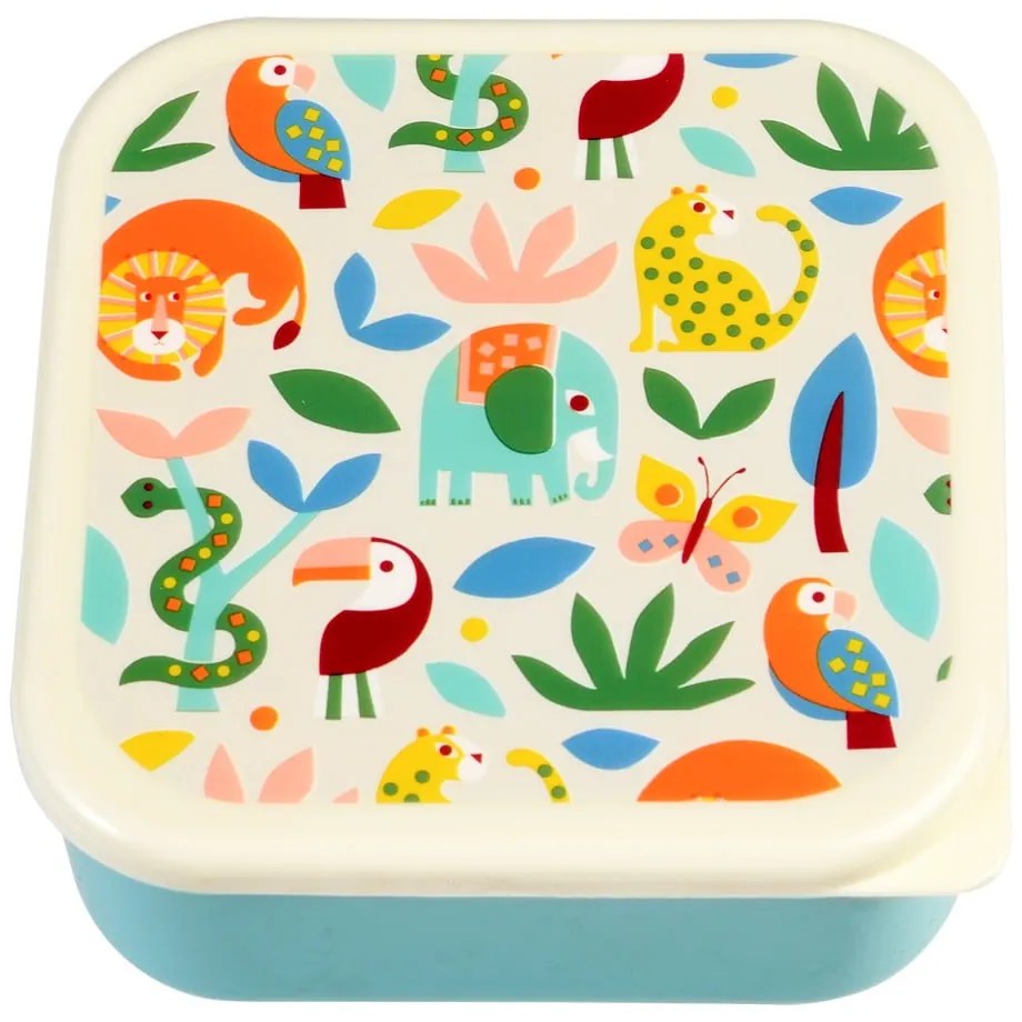 Detský desiatový box 3 ks Wild Wonders – Rex London