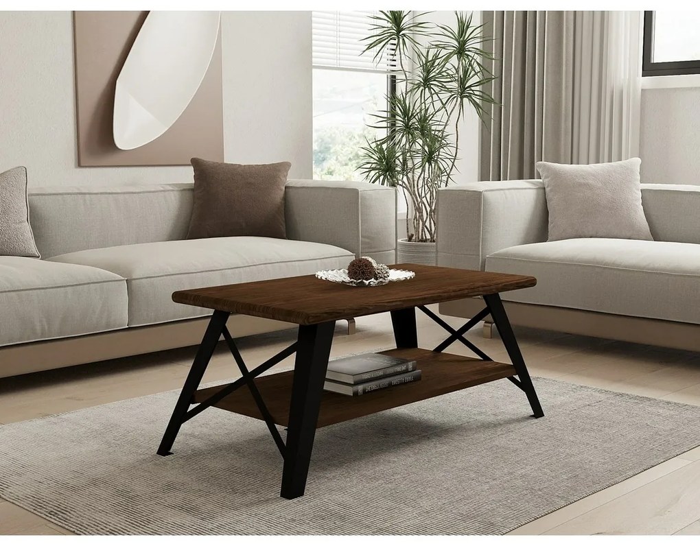Konferenčný stolík Konik Walnut