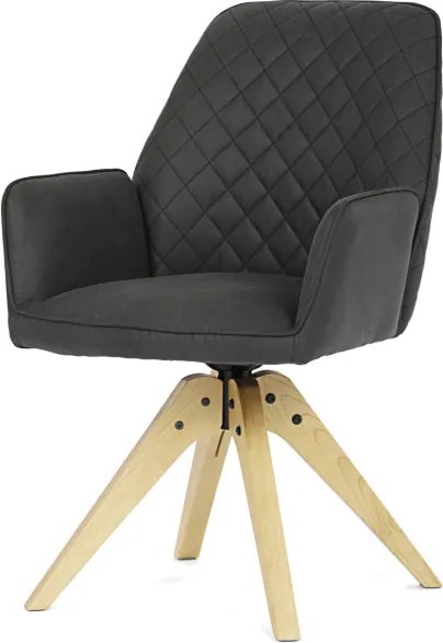 Jedálenská stolička čierna HC-539 BK3