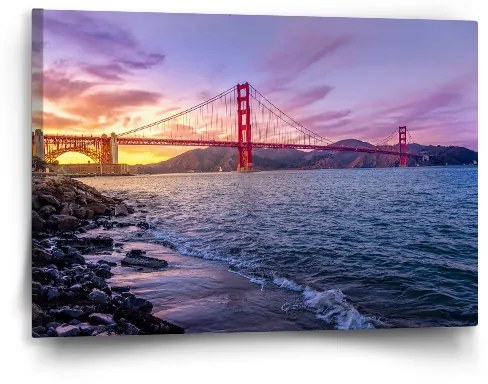 Sablio Obraz Golden Gate 5 - 60x40 cm