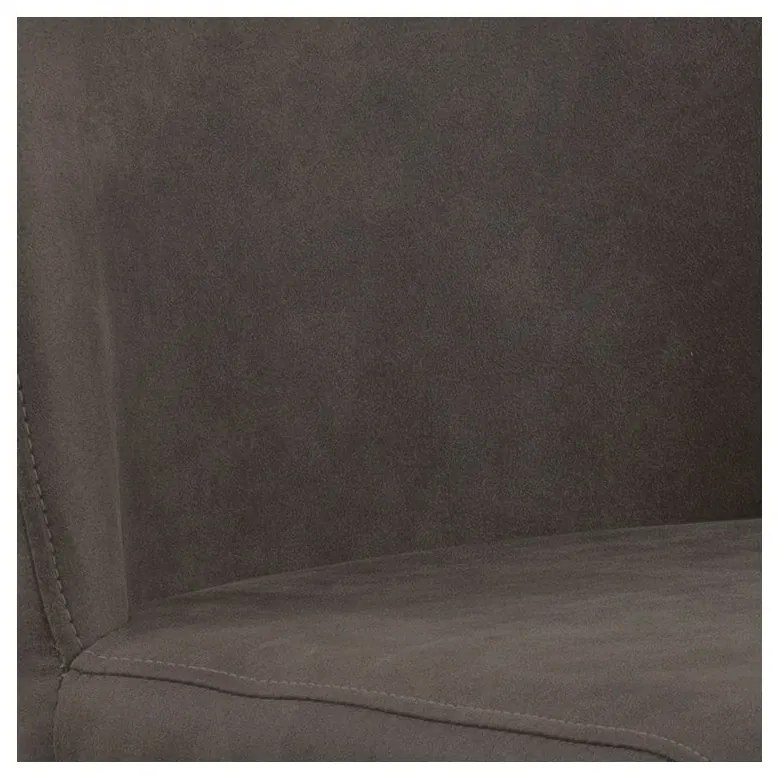 Antracitová barová stolička s nastaviteľnou výškou (výška sedadla 78,5 cm) Avanja – Actona