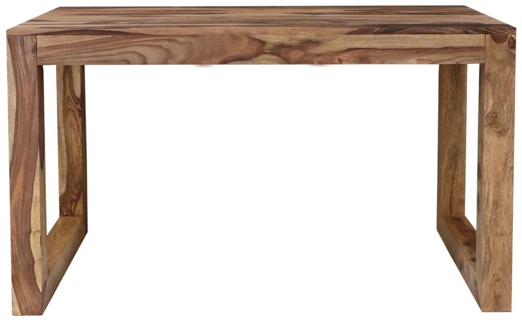 furniture-nabytek.cz - Drevený písací stôl z masívu palisander 110x55x76