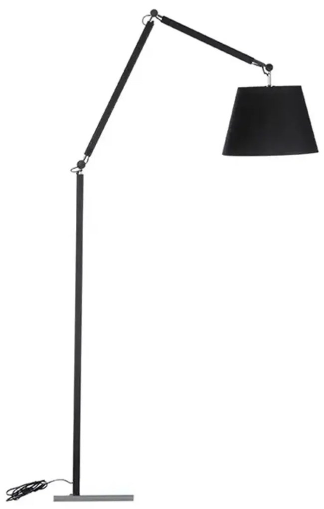 Dizajnová lampa Zyta čierne/strieborná