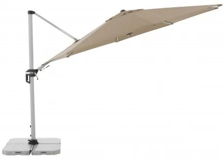 Doppler ACTIVE 370 cm - bočný záhradný slnečník s bočnou tyčou - 2. akosť (S258)