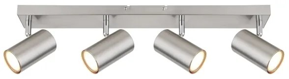 Globo 57911-4 - Bodové svietidlo ROBBY 4xGU10/25W/230V matný chróm