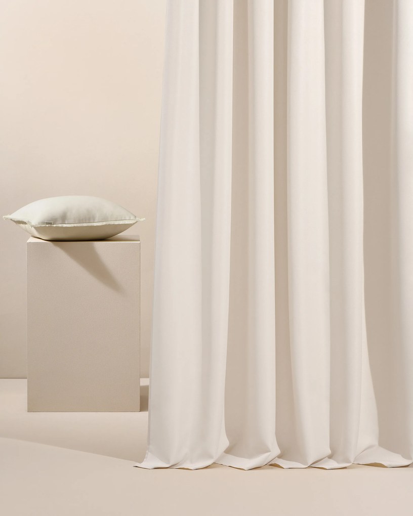Room99 Záves na terasu AURA Na páske Farba: Hnedá, Veľkosť: 140 x 250 cm