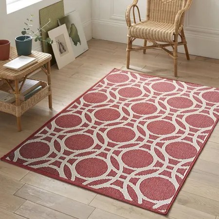 Koberce Breno Kusový koberec ADRIA 14/CEC, červená,160 x 230 cm