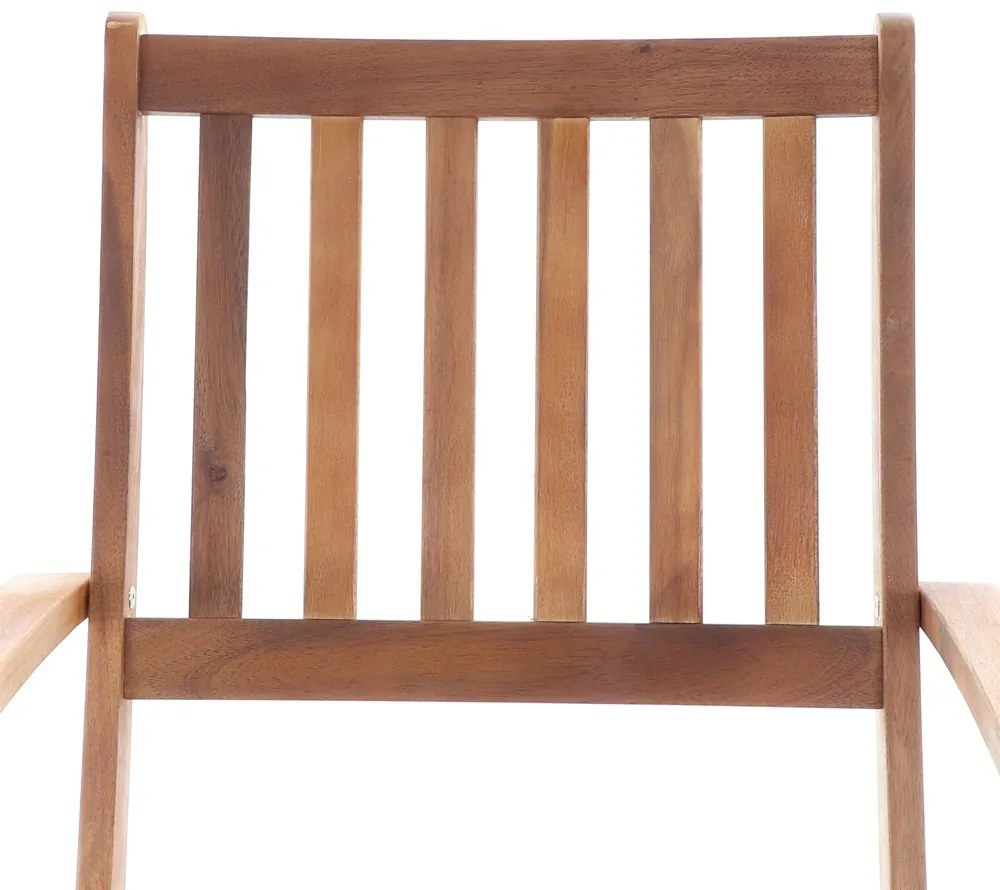 Záhradná stolová zostava Elian - 6 miest, hnedá