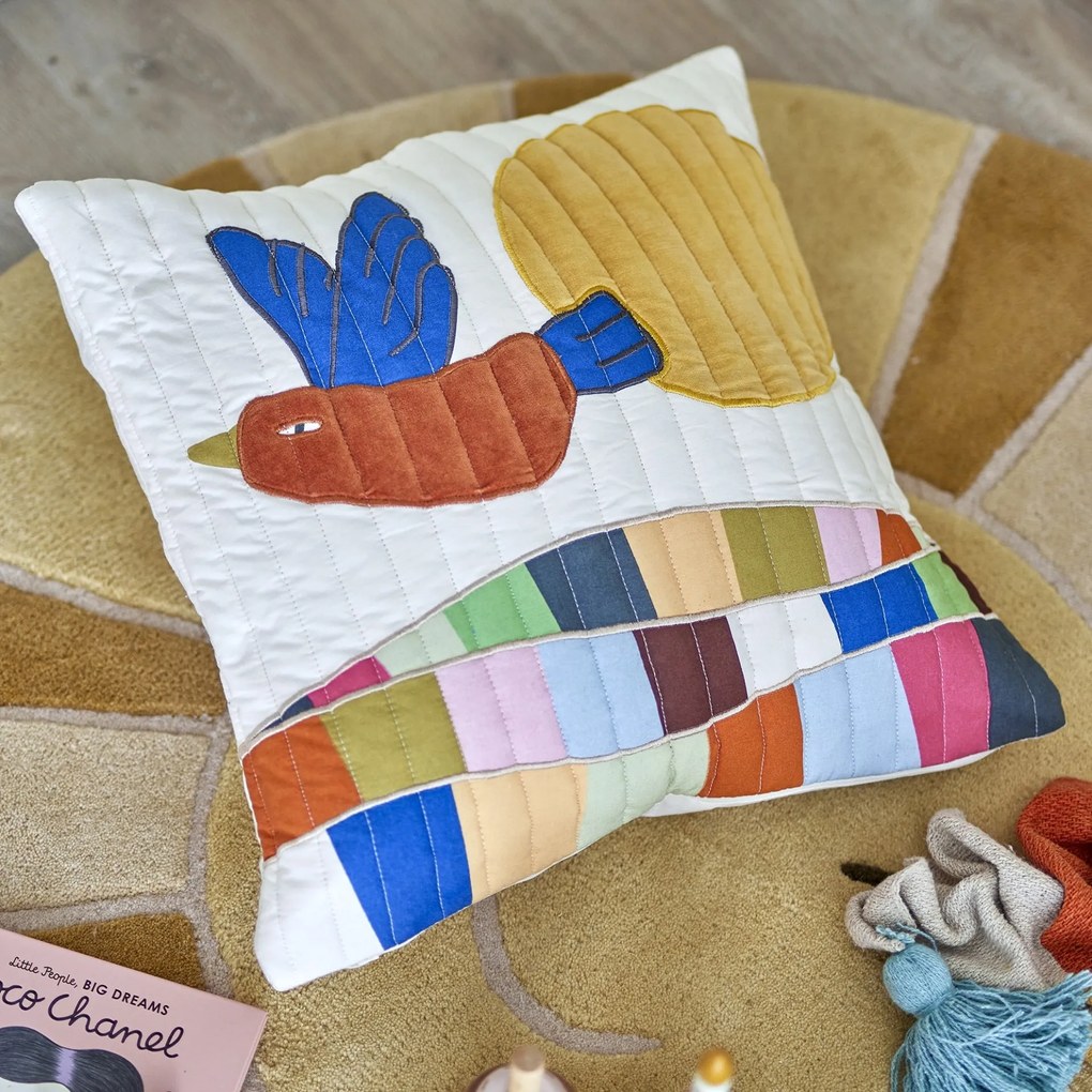 Bloomingville Bavlnený vankúš Colorine 45 × 45 cm