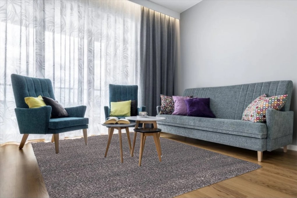Kusový koberec Lana 0301 920, 160x230, šedá, obývacia izba, Osta
