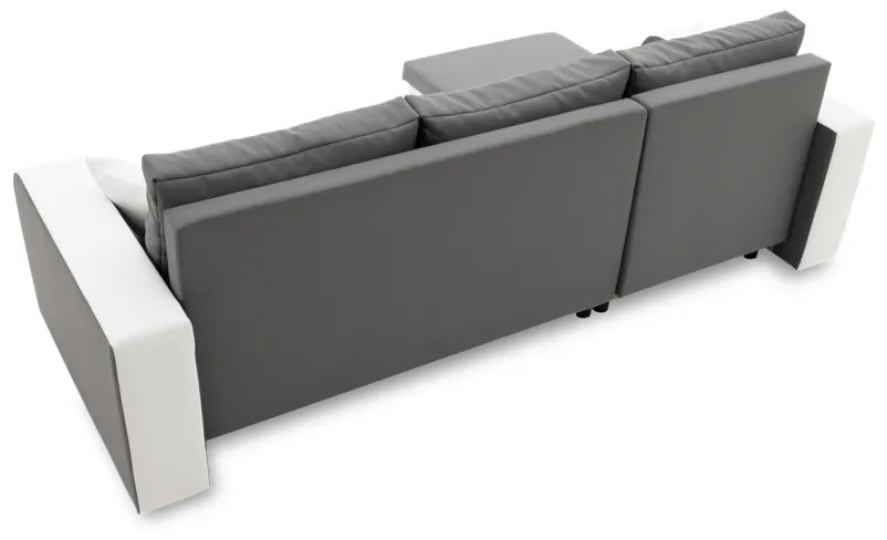 Rohová rozkladacia sedačka RENTO, 238x85x139, haiti 17/haiti 18