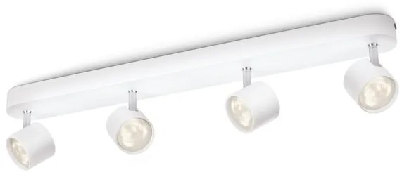 Philips 56244/31/16 Stropné bodové svietidlo Star LED 4,5W, 2000lm, 2700K, biela