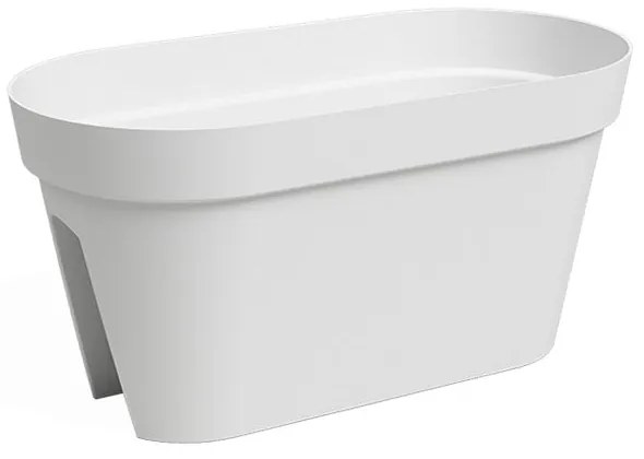 Závesný kvetináč na zábradlie z recyklovaného plastu 60 cm Capri – Artevasi