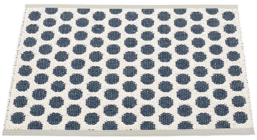Tmavomodrý vnútorný a vonkajší koberec 70x50 cm Noa Dark Blue – Pappelina