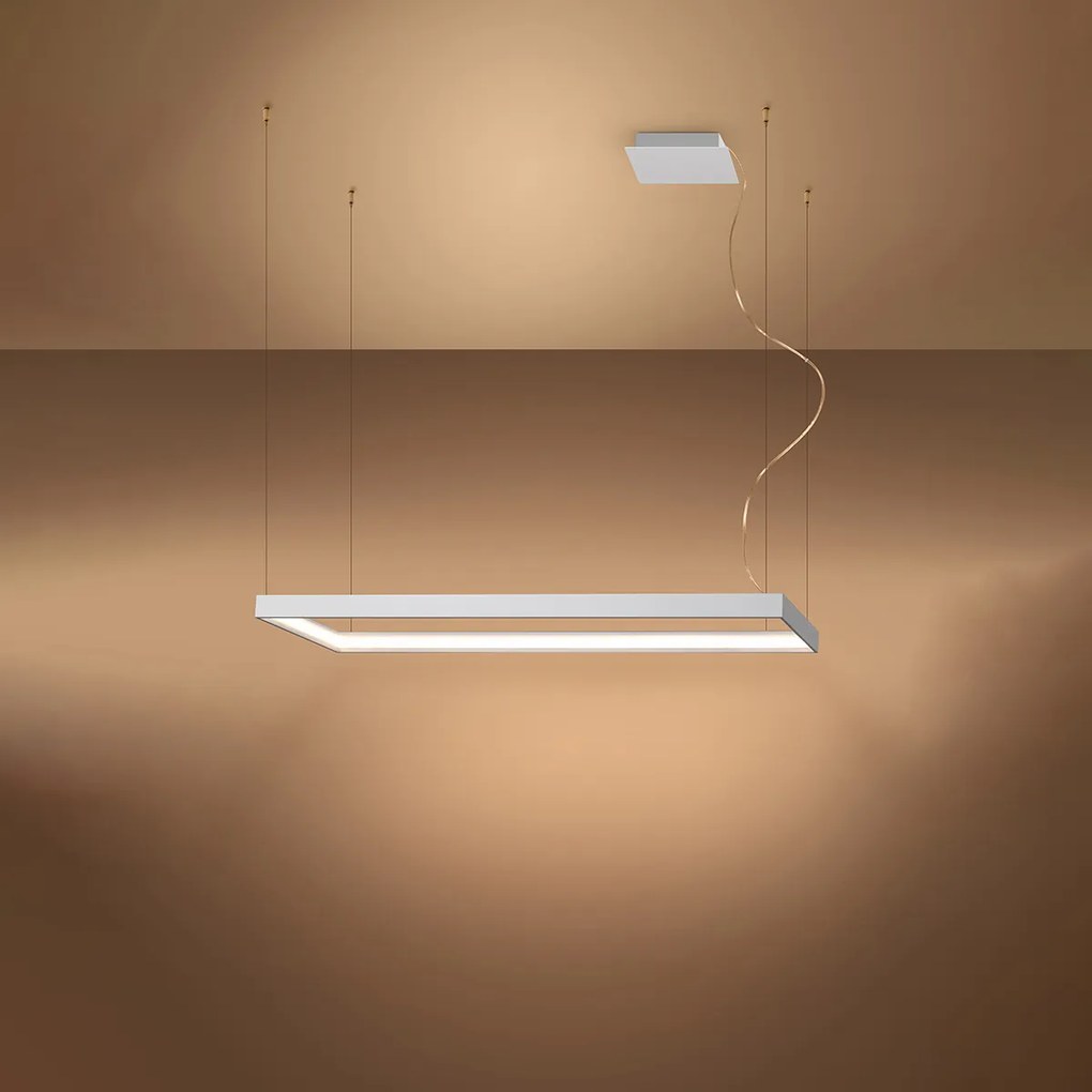 Závesné LED svietidlo Tuula m, 1x LED 50w, 3000k, w