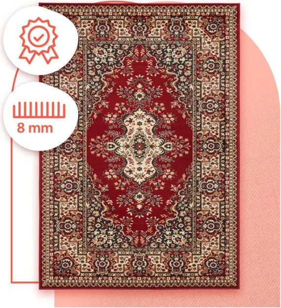 Koberec Agnella Standard Fatima bordový