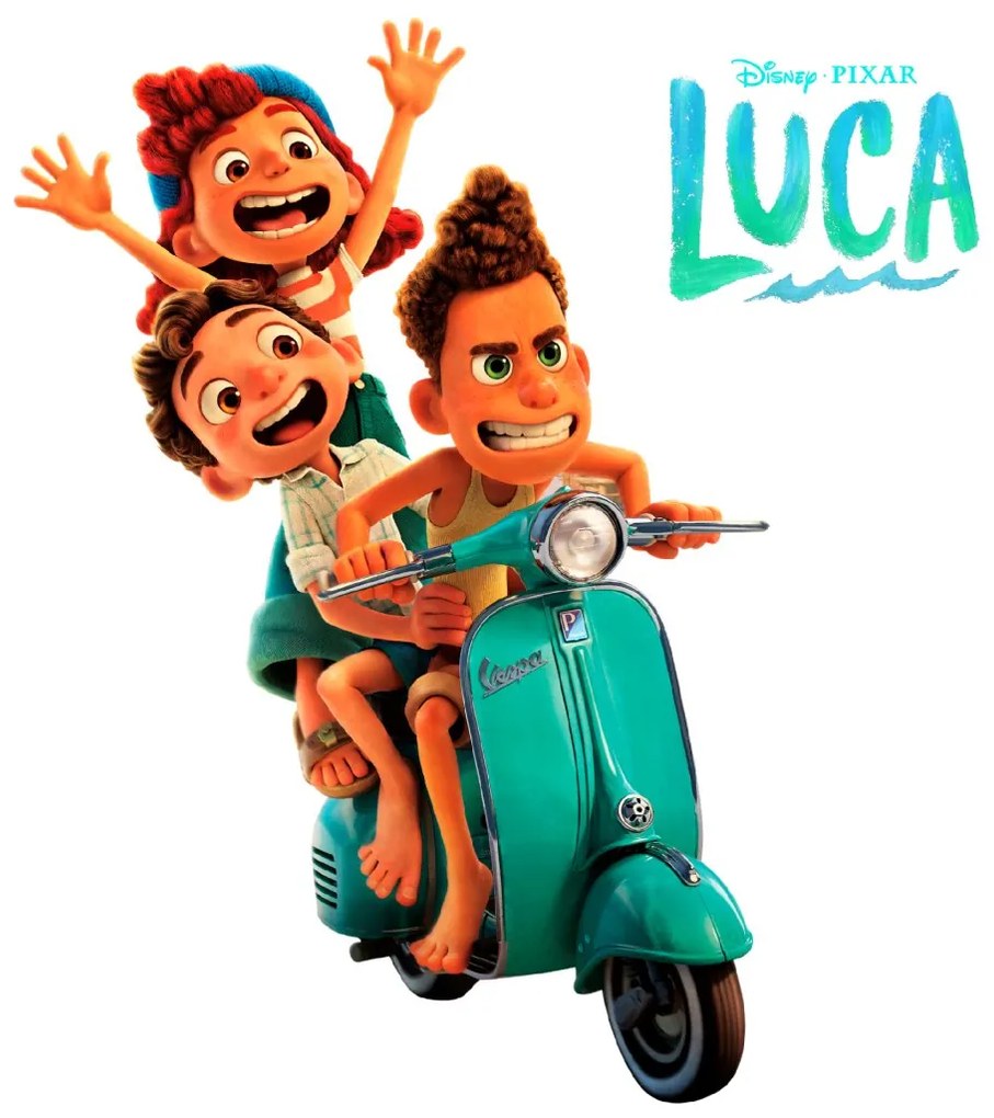 Samolepka na stenu "Luca"