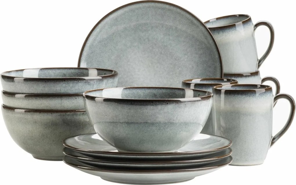 Mäser Súprava riadu na raňajky 12 ks SMOKY'S – zelená