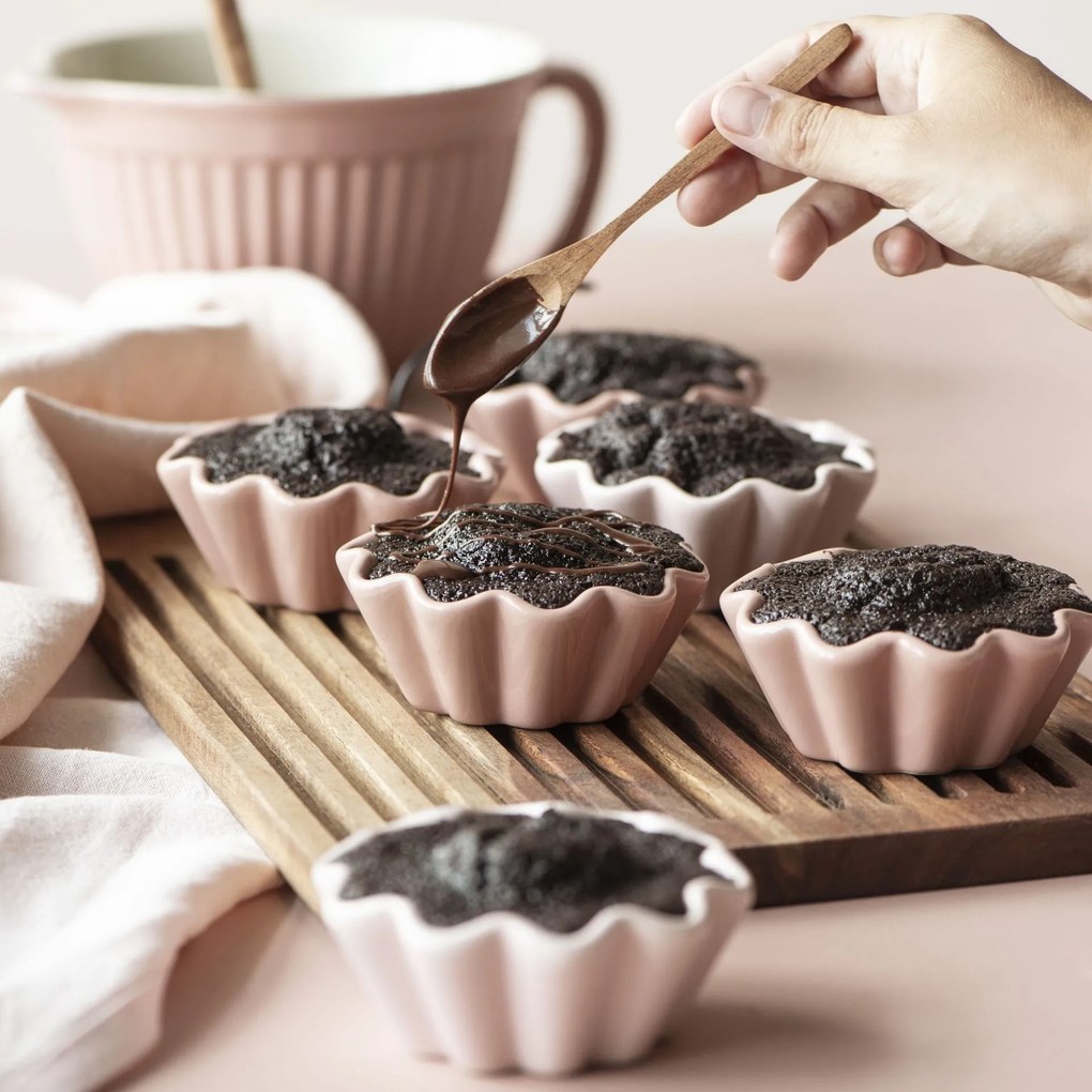 IB LAURSEN Keramická forma na muffiny Mynte Coral Almond