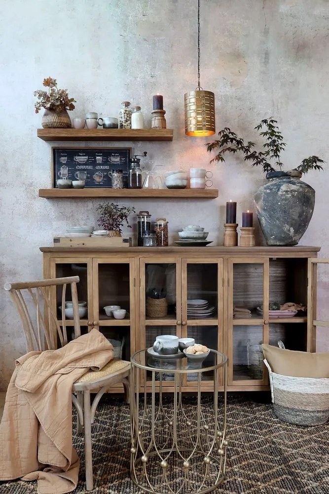 Čierna nástenná ceduľa s dreveným rámom Coffee – 40*30 cm