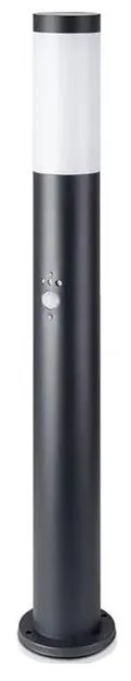 Vonkajšia lampa so senzorom 1xE27/60W/230V IP44 80cm čierna
