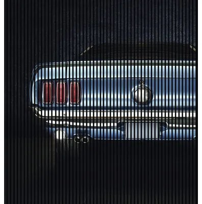 Dizajnový akustický panel DIGI02L 19x2253x2400 mm