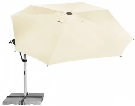 Doppler Slnečník výkyvný PROTECT 400P konštrukcia + potah : Barvy slunečníků - T820
