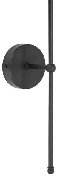 Nástenné svietidlo MADELA 1xE14/40W/230V čierne