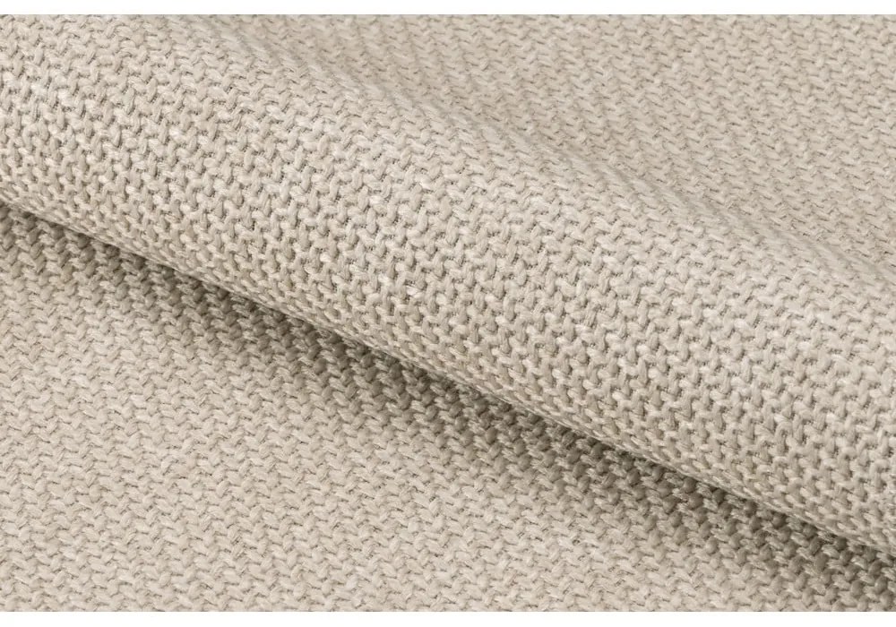 Béžové čalúnené jedálenské kreslá v súprave s podrúčkami 2 ks Laura – Actona