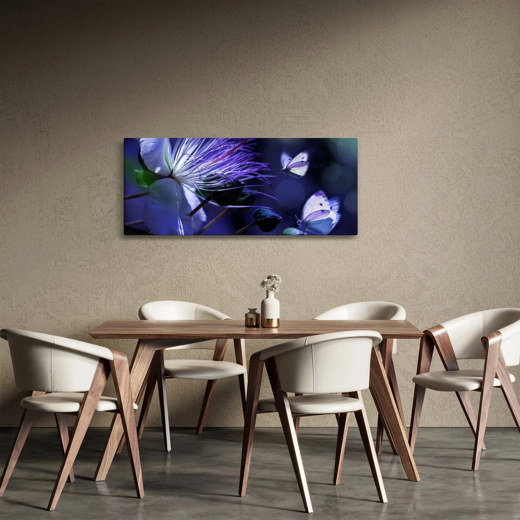 Obraz - Tropický kvet (120x50 cm)