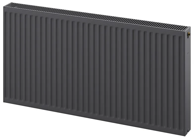 Mexen, Panelový radiátor Mexen CV22 600 x 1100 mm, spodné pripojenie, 1818 W, antracit - W622-060-110-66