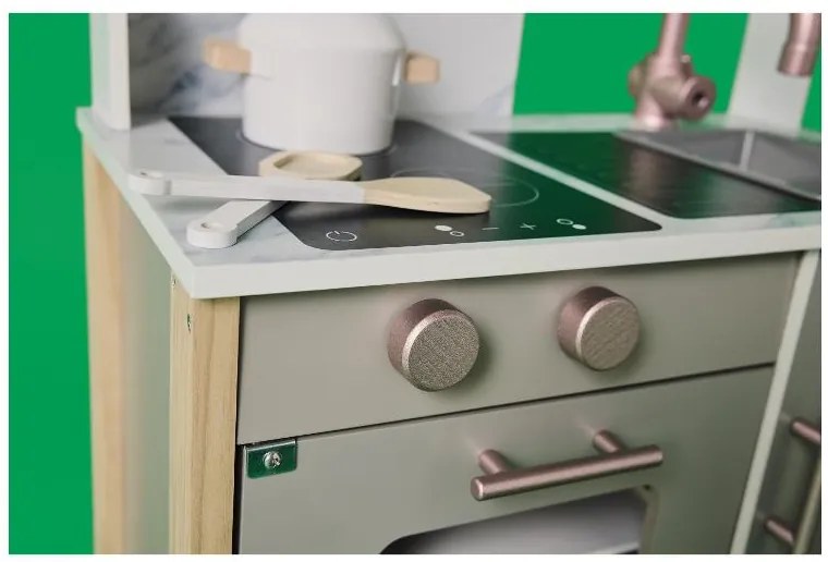 lupilu® Detská drevená kuchynka/Drevený obchod (moderná kuchynka) (100394361)