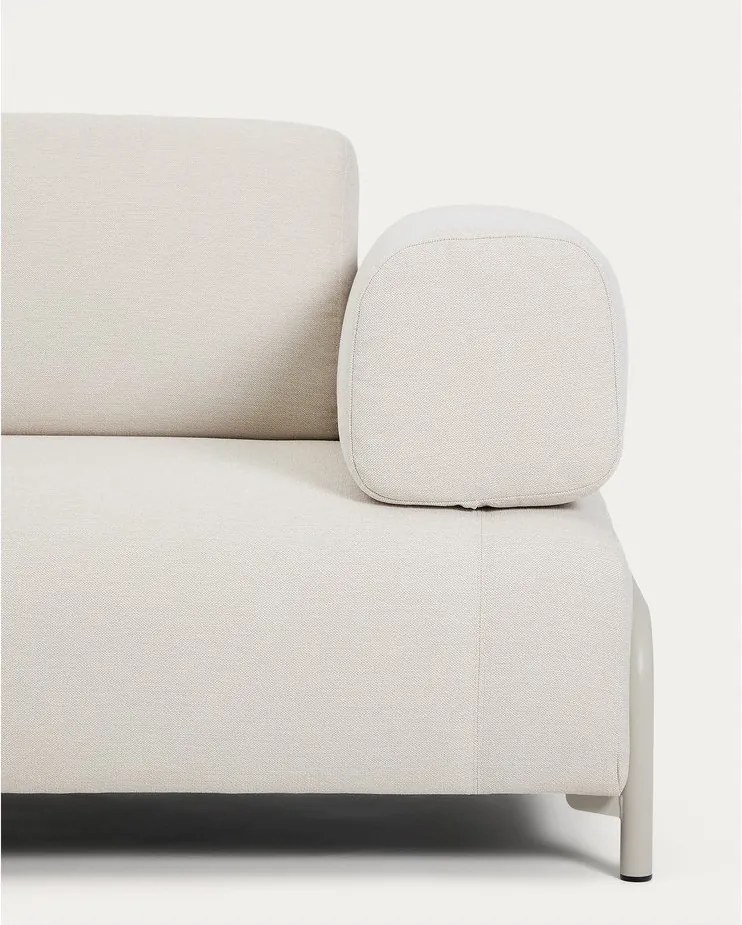 Béžová ženilková pohovka 200 cm Compo – Kave Home