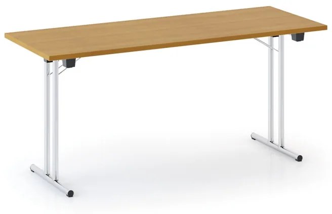 Skladací konferenčný stôl FOLDING, 1800 x 800 mm, čerešňa