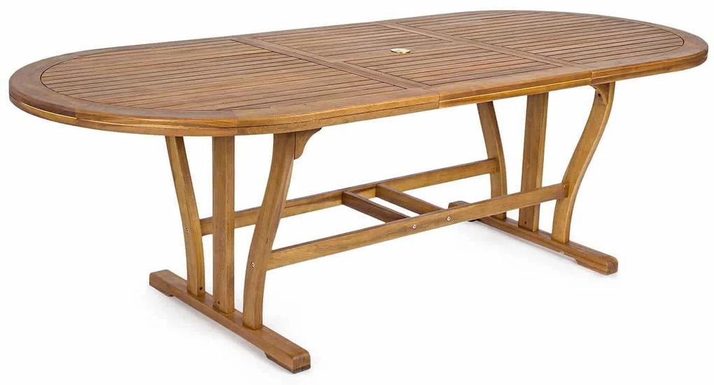 Rozkladací záhradný stôl noemi 180 - 240 x 100 cm MUZZA